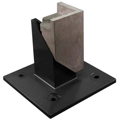 aluminum fence mounting brackets 1 x 1|surface mount fence post bracket.